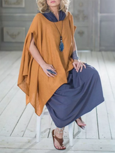 Load image into Gallery viewer, Leisure Loose Solid Color Pastoral Style Women&#39;S Two-Piece Suit
