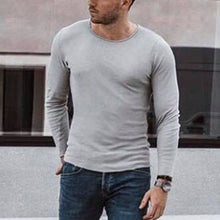 Load image into Gallery viewer, Pure Cotton Fashion Casual Men&#39;S Long Sleeve T-Shirt
