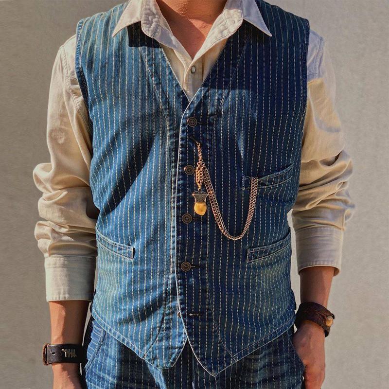 Retro Casual Autumn Vest