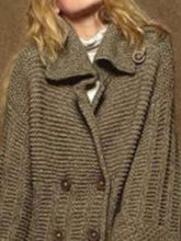 Load image into Gallery viewer, Long Loose-fitting Knitted Warm Sweater Coat
