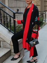 Load image into Gallery viewer, Fashion Women&#39;S Retro Printed Ethnic Coat
