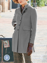 Load image into Gallery viewer, Elegant Long Sleeved Comfortable Scarf Warm Coat
