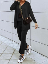 Load image into Gallery viewer, Casual Long-sleeved Knitted Three-piece Suit
