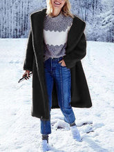Load image into Gallery viewer, Fashion Lapel Pocket Long Sleeve Polar Fleece Coats
