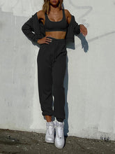 Load image into Gallery viewer, Three-Piece Suit Casual Hooded Jacket
