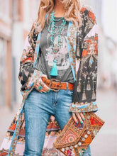 Load image into Gallery viewer, Women&#39;s Ethnic Style Print Cardigan Outwear
