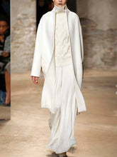 Load image into Gallery viewer, Ladies Fashion Solid Color Long Sleeve Stand Collar Mid-Length Jacket
