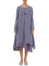 Load image into Gallery viewer, Simple Casual Loose Long Violet Tulip Coat
