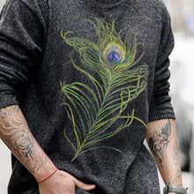 Load image into Gallery viewer, Mens Stylish Gorgeous Feather Knit Sweater
