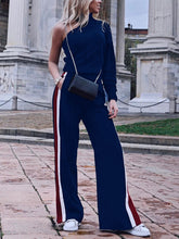 Load image into Gallery viewer, Fashion Casual Off-shoulder Long Sleeve Suit
