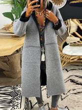 Load image into Gallery viewer, Casual Long Hooded Loose Coat

