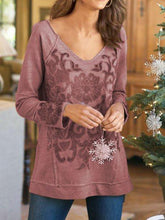 Load image into Gallery viewer, Printed Casual Long Sleeve Shirts And Tops
