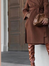 Load image into Gallery viewer, Fashion Cardigan Casual Solid Color Ladies Coat
