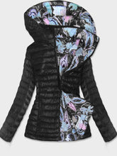 Load image into Gallery viewer, Autumn and Winter Print Hooded Coat Warm Jacket

