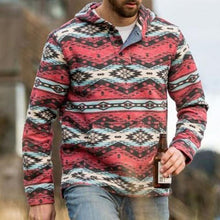 Load image into Gallery viewer, Men&#39;S Autumn And Winter Ethnic Print Warm Sweater
