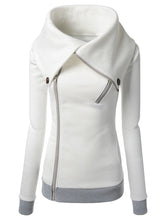 Load image into Gallery viewer, Pure Color Zipper Casual Cardigan
