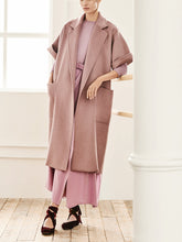 Load image into Gallery viewer, Pure Color Fashion Casual Warm Long Coat

