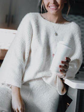 Load image into Gallery viewer, Solid Color Comfortable Loose Suit
