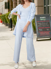 Load image into Gallery viewer, Fashion V-neck Knitted Casual Three-piece Suit
