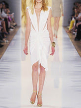 Load image into Gallery viewer, Fashion V-neck Elegant Midi Dress
