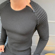 Load image into Gallery viewer, Men&#39;S Fashion Zipper Knitted Sweater
