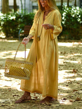 Load image into Gallery viewer, Bohemian Romantic Elegant Loose Women&#39;S Dress
