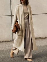 Load image into Gallery viewer, Fashion Solid Color Knitted Casual Jacket

