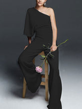 Load image into Gallery viewer, Fashion And Elegant One-Shoulder Top Pants Suit
