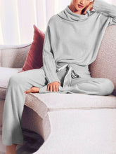Load image into Gallery viewer, Women&#39;S Casual Simple High Neck Long Sleeve Knitted Suit
