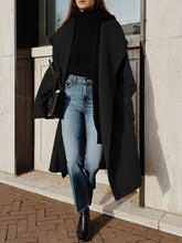 Load image into Gallery viewer, Fashion Casual Solid Color Loose Long Sleeve Lapel Coat
