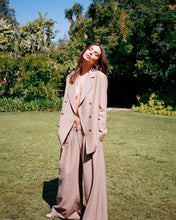 Load image into Gallery viewer, Fashion Double-breasted Solid Color Loose Two-piece Suit
