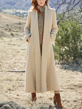 Load image into Gallery viewer, Fashion Long-Sleeved Lapel Warm Coat

