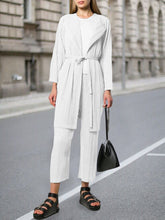 Load image into Gallery viewer, Casual Solid Color Simple Knitted Women&#39;s Three-piece Suit
