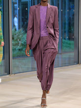 Load image into Gallery viewer, Loose Casual Solid Color Women&#39;s Suit Two-piece Suit
