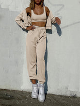Load image into Gallery viewer, Three-Piece Suit Casual Hooded Jacket
