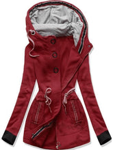 Load image into Gallery viewer, Fashion Casual Warm Zipper Hooded Jacket

