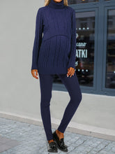 Load image into Gallery viewer, Autumn and Winter Knitted Solid Color Knitted Casual Maternity Suit
