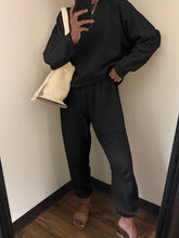 Load image into Gallery viewer, Pure Color Casual Long Sleeve Suit
