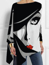Load image into Gallery viewer, Long Sleeve Print Casual Vintage Shirts &amp; Tops
