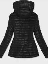 Load image into Gallery viewer, Autumn and Winter Print Hooded Coat Warm Jacket
