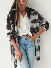 Load image into Gallery viewer, Fashionable Tie-Dye Women&#39;S Sweater Coat
