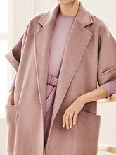 Load image into Gallery viewer, Pure Color Fashion Casual Warm Long Coat
