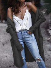 Load image into Gallery viewer, Fashion Cotton Pure Colour Patch Pocket Coat
