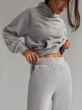Load image into Gallery viewer, Cosy Loose Pocket Hoodies Two-Piece Suit
