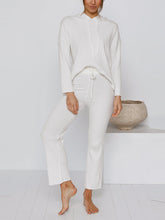 Load image into Gallery viewer, Hat Solid Color Long Sleeve Casual Suit
