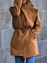 Load image into Gallery viewer, All-Match Woolen Pocket Coat
