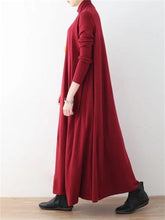 Load image into Gallery viewer, Autumn Solid Color Comfortable Loose Women&#39;S Sweater Dress

