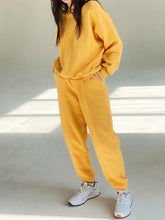 Load image into Gallery viewer, Loose Pullover Solid Color Pants Suit
