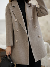 Load image into Gallery viewer, Autumn and Winter Fashion Double-breasted Long Coat
