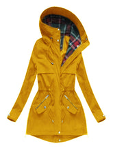 Load image into Gallery viewer, Autumn And Winter Ladies Plaid Stitching Jacket
